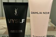 RARE Designer Shower Gels YSL and Givenchy New