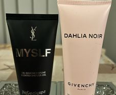 RARE Designer Shower Gels YSL and Givenchy New