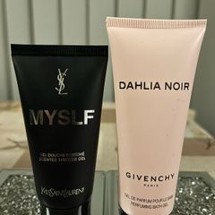 RARE Designer Shower Gels YSL and Givenchy New