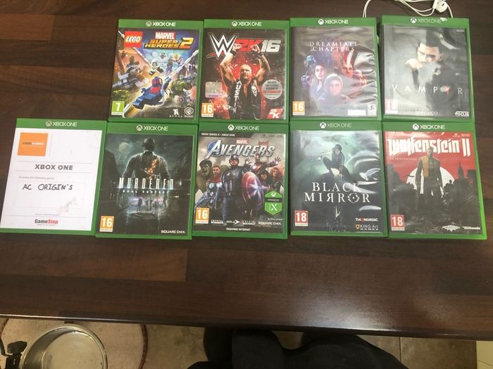 9 x xbox one games