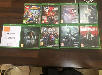 9 x xbox one games