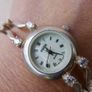 Vintage INDURO Watch for Women, Sterling Silver Bracelet Watch, Handmade 925 Sterling Silver Watch, Watch for Her Birthday Gift, Ladies Watch Japan Made (Works well, fresh battery) Image 3