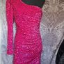 Pink sequin dress Image 2