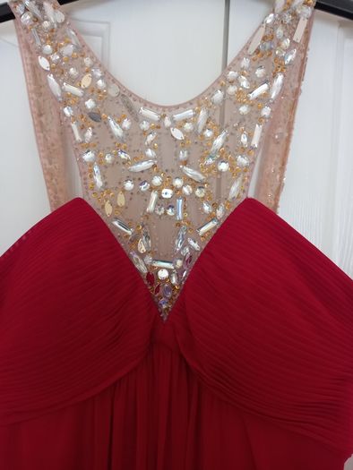 Red debs evening dress 12