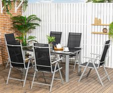 7 Piece Folding and Reclining Dining Set (LIMITED STOCK)