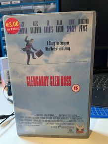 Glengarry Glen Ross VHS Big box ex rental