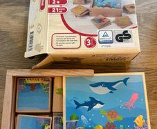 Playtive memory wooden puzzle game