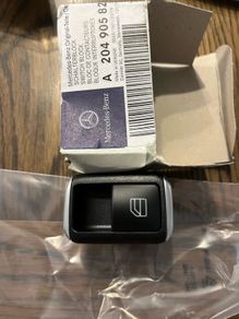 Mercedes-benz C W204 Rear Left Door Window Switch A20490582029107