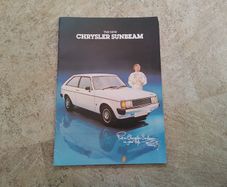 Chrysler Sunbeam Sales Brochure.