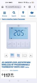 Underfloor Heating Thermostat