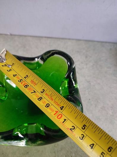 1960s Green Ashtray Vide Poche Designed By Flavio Poli For Seguso