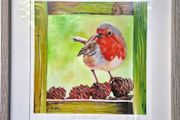 A visit from a friend | FineArt Print | Framed