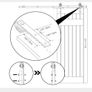 2 set of 6.6FT Sliding Rail Barn Door Hardware Kit, 200cm Image 5