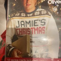 Jamie's Christmas rare retro dvd with recipe cards