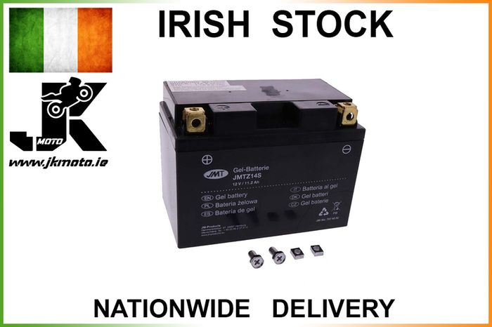 Battery Motorcycle YTZ14S WET GEL JMT