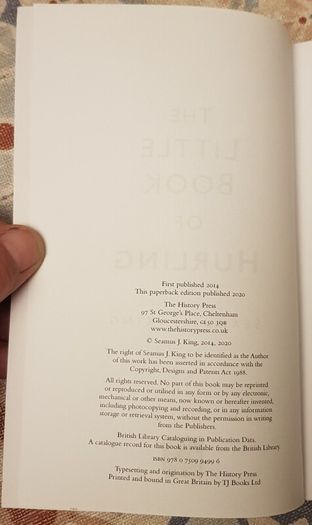 The Little Book Of Hurling by Michael J. King