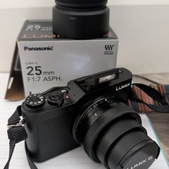 Panasonic Lumix GX800 Camera Bundle + 25mm F1.7 Prime Lens