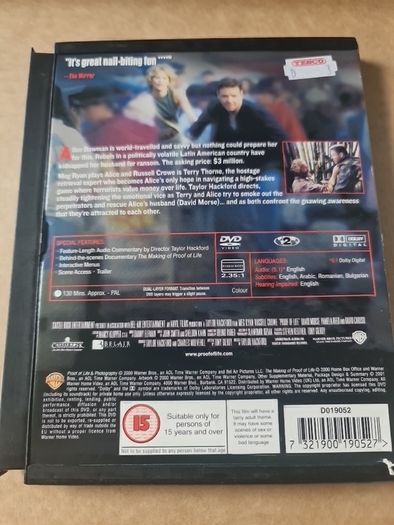 Proof Of Life DVD