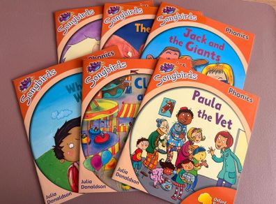 Julia Donaldson Songbirds Phonics - Full Set of 36 Books