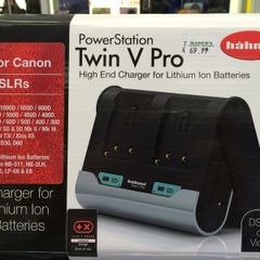 Hahnel Twin V Pro Charger Canon 550D etc