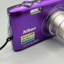 Nikon Coolpix S3300 16.0MP Compact Digital Camera Purple Tested Full Kit Image 9