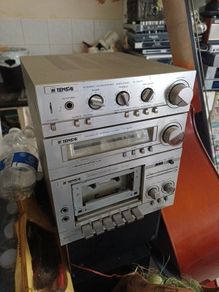 TENSAI amplifier, tuner and cassette player