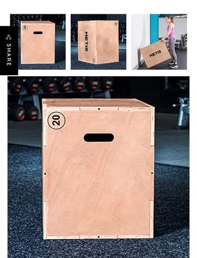 Gym Plyometric Jump Box