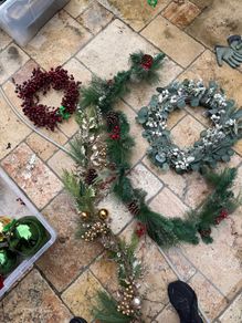 Christmas decor & candelabras