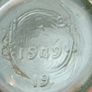 500 - J McCulloch and Sons Gerrardstown Vintage Clear Glass Cork Top Collectible Decorative Milk Bottle Image 7