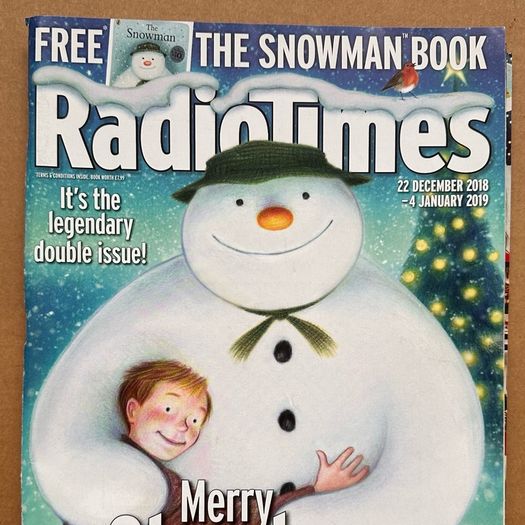RTE GUIDE / RADIO TIMES, Christmas 2018 both in perfect condition as new