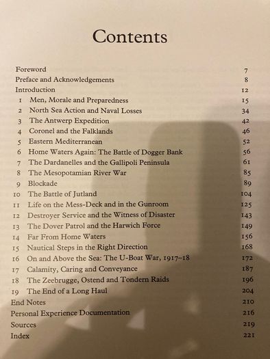 War book: 'The sailor's war 1914-18'