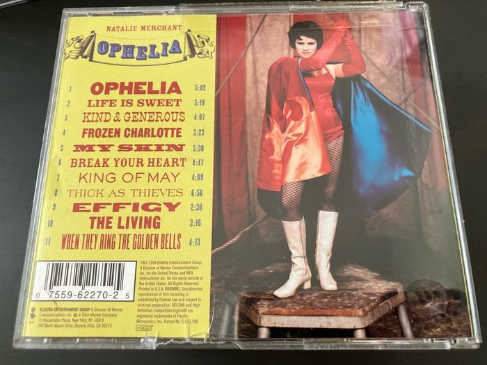 Natalie Merchant - Ophelia   CD