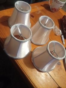 lamp shades x 4