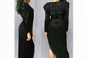 Black vintage dress