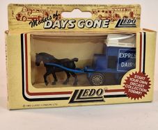 LLedo Diecast Model of Days Gone Horse Drawn Trailer Express Dairy Milk - 38418