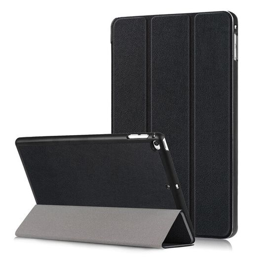 For iPad Mini 4 5 Case Premium Smart Book Stand Leather Folio Cover Black New - FHT01IPTK2