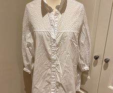 Tiffosi white cotton shirt size 12 - 14
