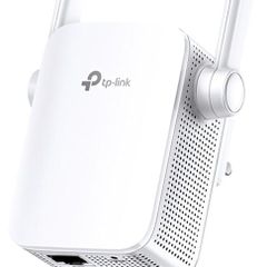 TP-Link N300 Universal Range Extender, Broadband/Wi-Fi Extender, Wi-Fi Booster/Hotspot with 1 Ethernet Port and 2 External Antennas, Plug and Play, Built-In Access Point Mode, UK Plug