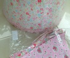 Matching Floral Pendent Shade and bunting Set