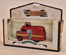 LLedo Diecast Model of Days Gone Bedford CA VAN Fire Assistance