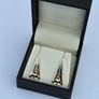 Brand New Hallmarked Silver & 9ct Gold Earrings Image 3
