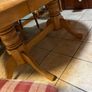 Pine Dining Table and Six Chairs. Solid. Heavy. Image 9