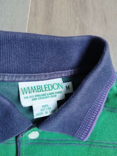 Vintage Wimbledon Polo Shirt - Medium