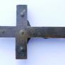 Antique Pectoral Cross: Monk Crucifix, Skull & Crossbones Charm Image 5