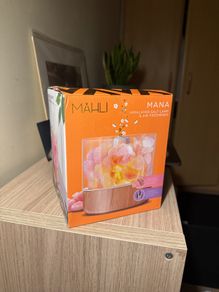 Mahli Mana Himalayan Salt Lamp and Air Freshener Complete Set