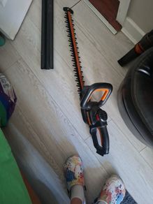 WORX NITRO 20V Cordless Brushless Hedge Trimmer.