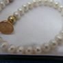 Vintage Real PEARL Bracelet clasp 925 Sterling Silver Image 9