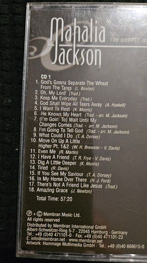 Mahalia Jackson. The Gospel Queen. 2 CD.