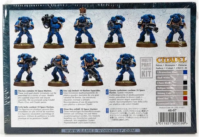 Space Marine Tactical Squad 2nd edition