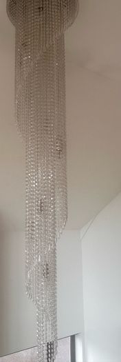 Italian Glass Chandelier